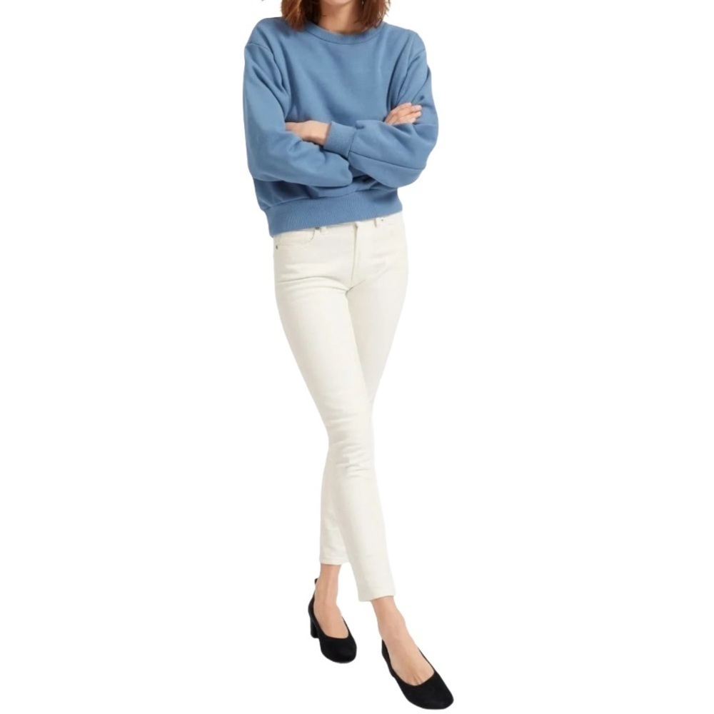 Everlane Bone The Mid Rise Skinny Crop Jeans Size‎ 23
